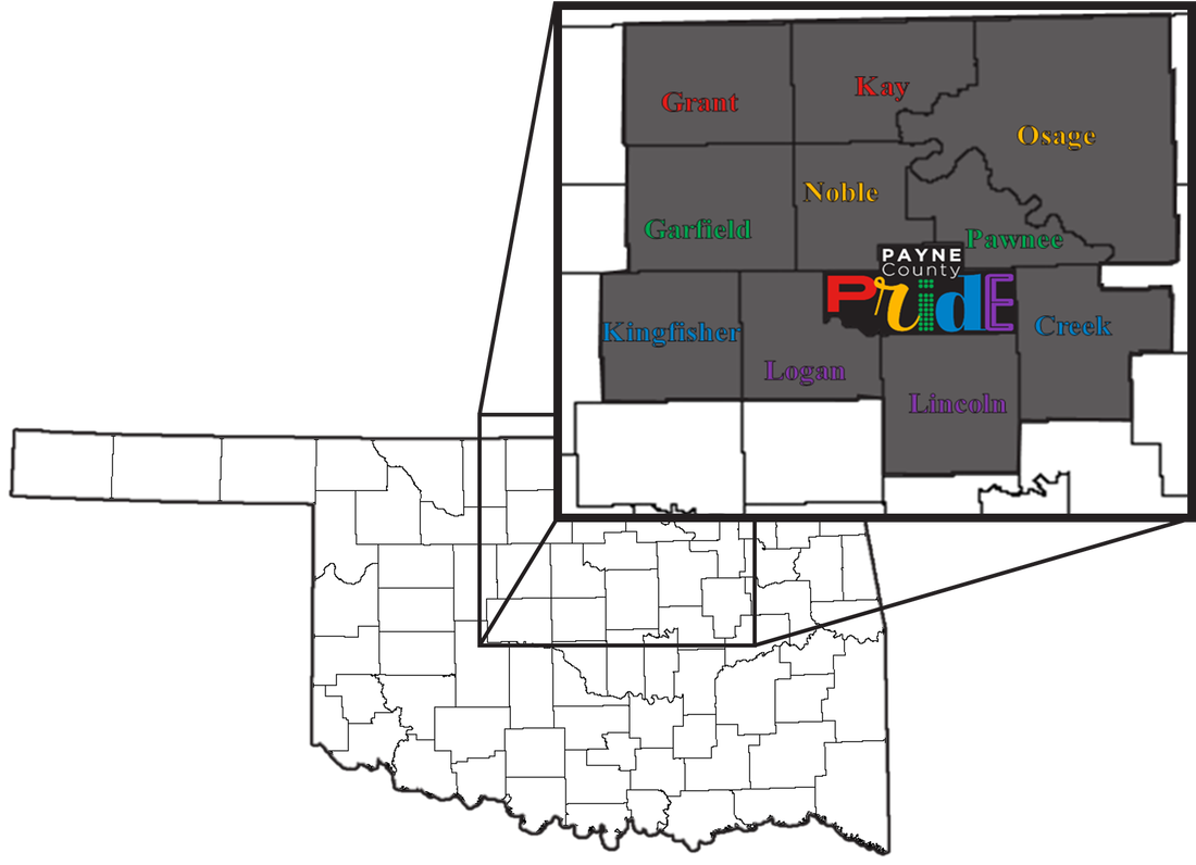 Northern OK highlighted and in a callout box